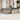 10-delige Loungeset met kussens poly rattan beige