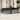 10-delige Loungeset met kussens poly rattan grijs