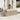 6-delige Loungeset met kussens poly rattan beige