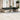 11-delige Loungeset met kussens poly rattan lichtgrijs
