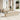 8-delige Loungeset met kussens poly rattan beige