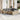 9-delige Loungeset met kussens poly rattan beige