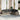 6-delige Loungeset met kussens poly rattan lichtgrijs