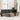 6-delige Loungeset met kussens poly rattan grijs