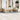 11-delige Tuinset met kussens poly rattan beige