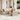 9-delige Loungeset met kussens poly rattan beige