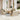 9-delige Loungeset met kussens poly rattan beige