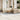 10-delige Loungeset met kussens poly rattan beige