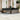 11-delige Loungeset met kussens poly rattan grijs