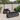 6-delige Loungeset met kussens poly rattan zwart