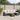 6-delige Loungeset met kussens poly rattan zwart