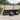 6-delige Loungeset met kussens poly rattan zwart