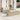 7-delige Loungeset met kussens poly rattan beige