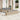 9-delige Loungeset met kussens poly rattan beige
