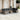 11-delige Loungeset met kussens poly rattan grijs