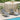 Ligstoelen 2 st met kussens poly rattan beige
