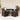 5-delige Tuinset met kussens poly rattan bruin