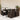 5-delige Tuinset met kussens poly rattan bruin