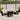 7-delige Loungeset met kussens poly rattan bruin