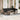 8-delige Loungeset met kussens poly rattan lichtgrijs