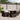 7-delige Loungeset met kussens poly rattan bruin