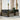 6-delige Loungeset met kussens poly rattan grijs
