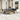 8-delige Loungeset met kussens poly rattan beige