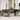 6-delige Loungeset met kussens poly rattan lichtgrijs