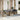 7-delige Loungeset met kussens poly rattan beige