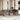 10-delige Loungeset met kussens poly rattan beige