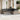 10-delige Loungeset met kussens poly rattan lichtgrijs