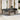 6-delige Loungeset met kussens poly rattan lichtgrijs