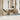 6-delige Loungeset met kussens poly rattan beige