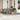 7-delige Loungeset met kussens poly rattan beige