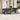 8-delige Loungeset met kussens poly rattan lichtgrijs