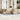 10-delige Loungeset met kussens poly rattan beige