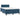 Boxspring met matras en LED fluweel donkerblauw 120x190 cm