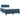 Boxspring met matras en LED fluweel donkerblauw 120x190 cm