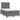 Boxspring met matras en LED kunstleer grijs 120x190 cm
