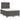 Boxspring met matras en LED fluweel donkergrijs 120x190 cm