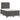 Boxspring met matras en LED fluweel donkergrijs 120x190 cm