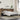 Bedframe bewerkt hout en metaal zwart 100x200 cm