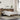 Bedframe bewerkt hout en metaal gerookt eikenkleurig 75x190 cm