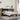Bedframe bewerkt hout en metaal zwart 90x190 cm