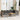 6-delige Loungeset met kussens poly rattan grijs