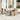 8-delige Loungeset met kussens poly rattan beige