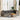 7-delige Loungeset met kussens poly rattan grijs