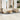 9-delige Loungeset met kussens poly rattan beige
