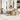 10-delige Loungeset met kussens poly rattan beige