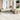 10-delige Loungeset met kussens poly rattan beige